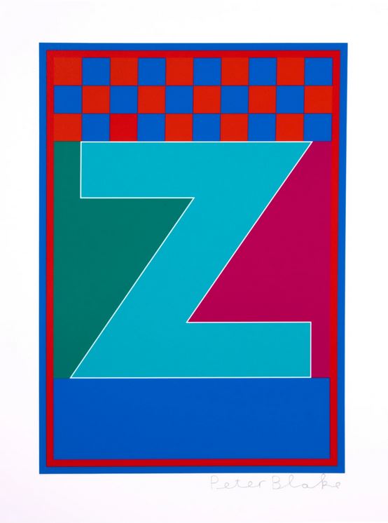 Dazzle Letter Z